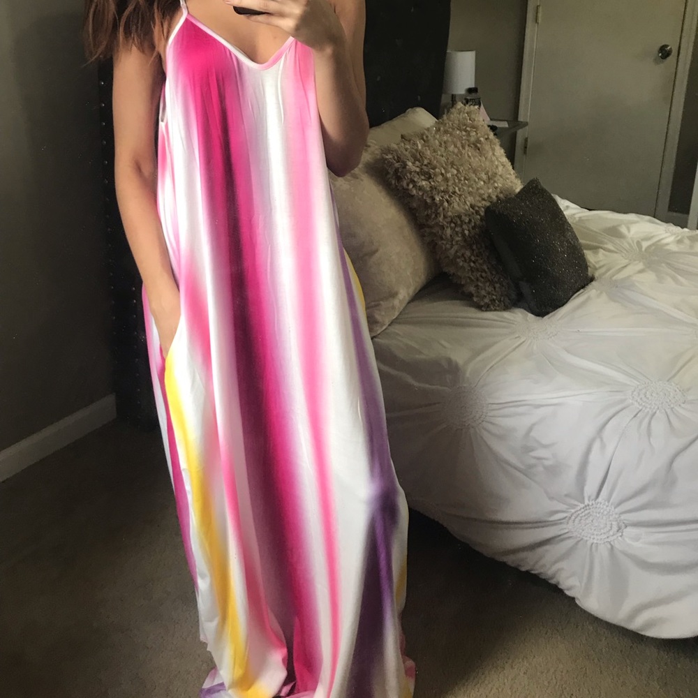 Striped Maxi Dress